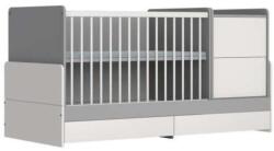 Faktum Alda 5 az 1-ben Kombi Babaágy - Arctic szürke/Fehér