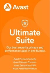 Avast Ultimate, 10 devices, 1 year (AVASTULTIMATE1AN10D)