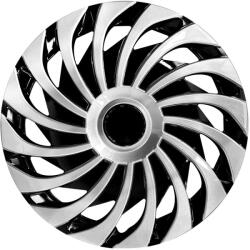14 hüvelykes hubcap készlet, elegáns tervezési lehetőségek, tartós konstrukció, Ciklon stílusú 4db