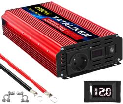  Tiszta szinuszhullám -inverter, 12 V -os DC -től 220 V AC, többszörös teljesítmény -opciók, 4500W 12 V