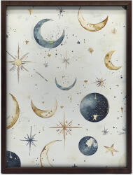  KERET FALI PLAKÁT MOON HARMÓNIA FEKETE 70x100 CM