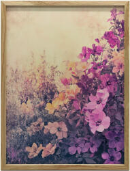  KERET FALI PLAKÁT FLORAL PEACE FEKETE KERET 70x100 CM