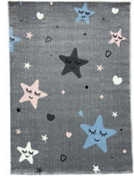  Pasztel gyerekszőnyeg E641A_SFI24 csillag mintás pasztelszürke 160x230 cm