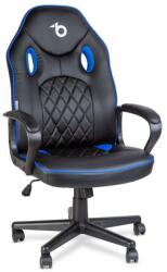 Bemada Gamer szék karfával - fekete / kék - 71 x 53 cm / 53 x 47 cm