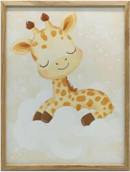  VÁSZONFESTÉS ZSIRÁF ÁLOM KERET NÉLKÜL PREMIUM VÁSZON 70x100 CM