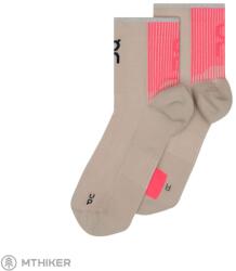 On Running Performance Run Sock Mid zokni, sivatagi/rózsaszín (L)