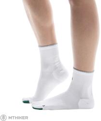 On Running Elite Run Sock Mid zokni, fehér/elefántcsont (L)