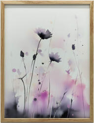  ALUMÍNIUM KERETES FALI PLAKÁT LILA RÉT 70x100 CM