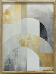  KERET FALI PLAKÁT GOLDEN SYMMETRY ART DECO ABSTRACT 50x70 CM