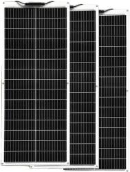  Rugalmas napelemkészlet, 24% -os hatékonyság, könnyű kialakítás, 300W Solarpanel