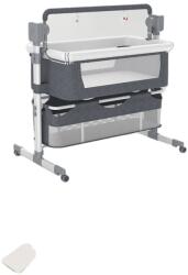  Babaágy, állítható magasság, magában foglalja a távirányítót, BJJ-601-GREY