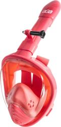 Aga DS1111 Teljes arcú gyerek snorkel maszk, XS, rózsaszín (DS1111PI)