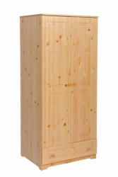 Komforttéka Balázs 1 fiókos akasztós szekrény akár üvegajtóval is - pepita