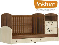 Faktum Makaó Kombi Kiságy - Zsiráf - 70x120cm