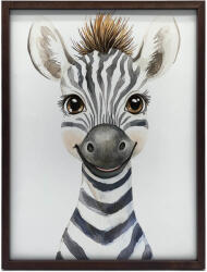  PLAKÁT FALIKERETRE ZEBRA MERRY ALUMÍNIUM GOLD 60x90
