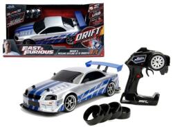 Jada Toys Jada - Halálos iramban - Nissan Skyline GT-R Drift távirányítós autó - 1: 10