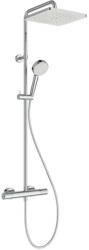 Ideal Standard Ceratherm T25N - Set de duș cu termostat, 26 x 26 cm, 2 jeturi, crom A8521AA (A8521AA)