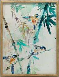  FESTMÉNY VÁSZON MADARARA SUTTOGÁS KERET NÉLKÜL 50x70 CM STRETCH STRETCH