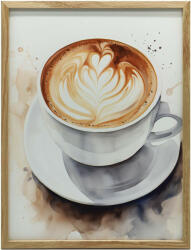  KERET FALI PLAKÁT KÁVÉ ELEGÁNS JAPANDI STÍLUSBAN 70x100 CM