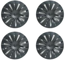 Tesla Model Y - 19" Matt Fekete Keréktárcsa Takaró Garnitúra