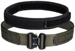  Taktikai öv, Gyors kioldó fém csat, Molle lézertechnika, Ranger zöld, S