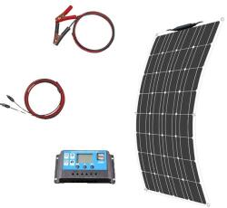  Napelemek készlet, teljes 400W, rugalmas, 100W -os napelemkészlet