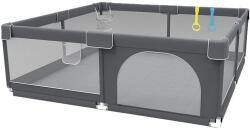  Gyermekbiztonsági lejátszás, több méretű, elegáns színű lehetőségek, Sötétszürke 1, 5x1, 8m