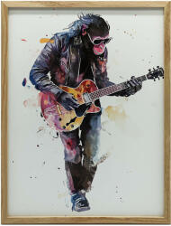  ALUMÍNIUM KERETES FALI PLAKÁT GUITAR MASTER 70x100 CM