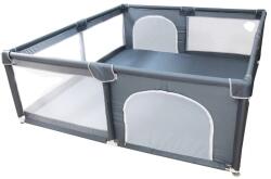  Babajáróka, biztonsági gát kerítés, csúszás nélküli játszótér, Szürke