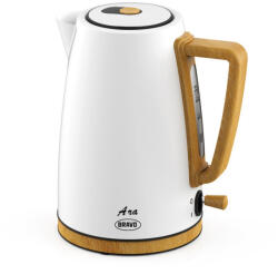 Bravo Ara B-4936 Fehér Elektromos Vízforraló 1, 7L, 2200W