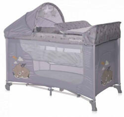 Lorelli Moonlight 2 Plus multifunkciós utazóágy - Grey Dream - pepita - 33 990 Ft