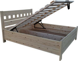  Bende fenyő ágyneműtartós ágy 160&#039