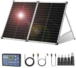  Napelem, összecsukható kialakítás, 100 W kimenet, 100W