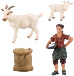 Rappa Set de joacă Rappa - Animale de fermă în cutie, 4 piese (217706) Figurina