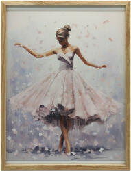  Vászonfestmény Fali Balerina Balt álomhoz Keret Nélkül 50x70 Cm