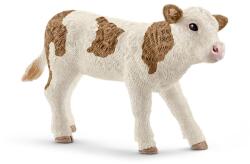 Schleich Figurina Schleich Farm Life - Vitel Simmental (13802) Figurina