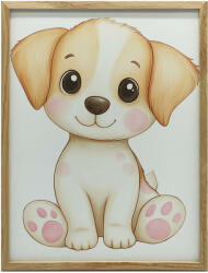  Vászonfestmény Arnyi Kutikus Fehér Keret Nélkül 50x70 Cm