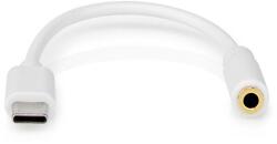 Nedis CCGB65950WT01 USB-C (USB C) dugó - 3, 5 mm sztereo jack aljzat, aranyozott, 0, 10m (CCGB65950WT01)