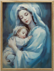  KERET FALI PLAKÁT MÁRIA ÉS JÉZUS SZERETET HARMÓNIÁJA 50x70