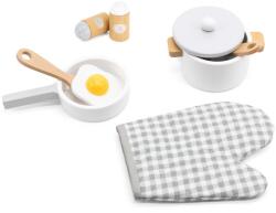Viga Toys Set de gătit din lemn Viga Toys - Alb (44693) Bucatarie copii