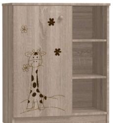 Faktum Mia Ifjúsági Komód - Sonoma Tölgy - 76x38x92 cm