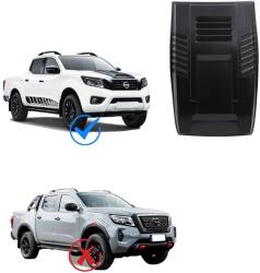  Motorháztető -kanál burkolat, matt fekete, tartós abs anyag, motorháztető