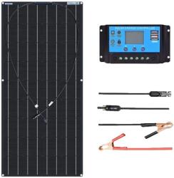  Napelemkészletek, rugalmas, töltésvezérlő kábel, 120W -os napelemkészlet