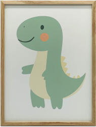  VÁSZON FESTMÉNY MOSOLYGÓ DINOSAURUSZ PREMIUM VÁSZON 70x100 CM