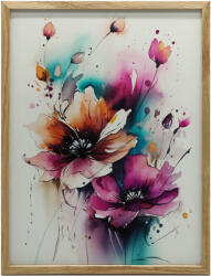  Dzika Natura w Kwiatach, 50x70 cm, bez ramy, płótno premium na blejtramie