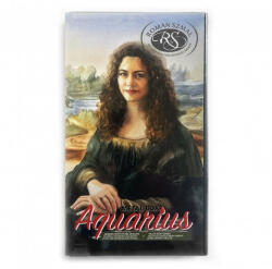  Akvarell művészkészlet, fémdobozban, szilkés - Mona Omrani válogatás, 28 színű - Roman Szmal Aquarius - pepita