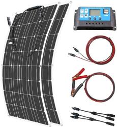  Napelem, hajlékony, vízálló, 200W -os napelemkészlet