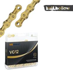  Kerékpár lánc, félig teljes üreg, ultra könnyű, 12s El Ti-Gold