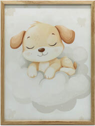  ALUMÍNIUM KERETES FALI PLAKÁT SWEET DOG 70x100 CM