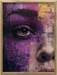  FESTMÉNY VÁSZRA KERET NÉLKÜL, REJTEZETES MEGJELENÉS 70x100 CM